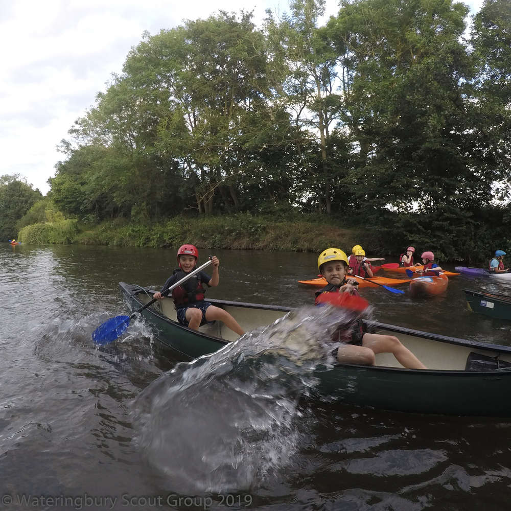 Scouts Mess Around In Boats!